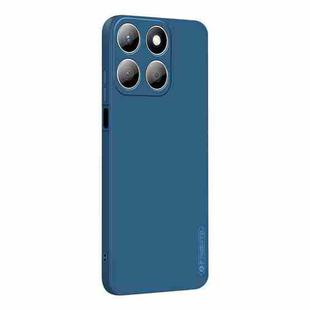 For Honor X8c / X8b PINWUYO Sense Series Liquid Silicone TPU Phone Case(Blue)