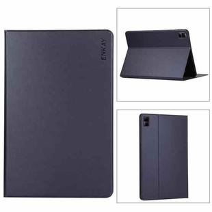 For Redmi Pad SE 11.0 ENKAY Leather Stand Smart Tablet Case(Dark Blue)