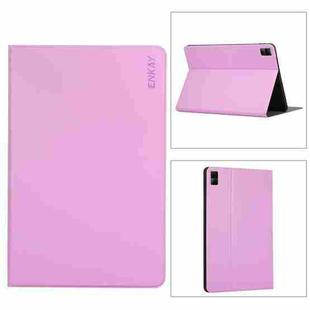 For Redmi Pad SE 11.0 ENKAY Leather Stand Smart Tablet Case(Purple)