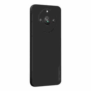 For Realme 11 4G PINWUYO Sense Series Liquid Silicone TPU Phone Case(Black)