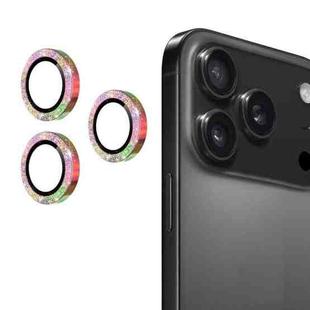For iPhone 17 Pro / 17 Pro Max ENKAY Hat-Prince Glitter Rear Lens Aluminium Alloy Tempered Glass Film(Colorful)