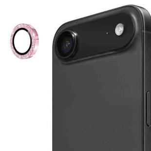 For iPhone 17 Air ENKAY Hat-Prince Glitter Rear Lens Aluminium Alloy Tempered Glass Film(Pink)