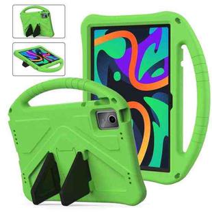 For Lenovo Tab M11 /Xiaoxin Pad 11 2024 EVA Shockproof Tablet Case with Holder(Green)