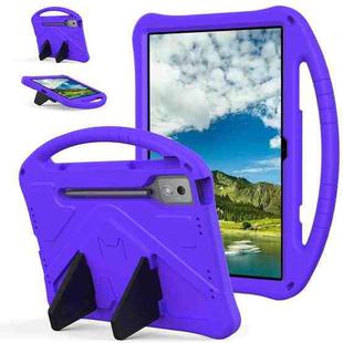 For  Lenovo Idea Tab Pro 12.7 TB-373FU 2025 EVA Shockproof Tablet Case with Holder(Purple)
