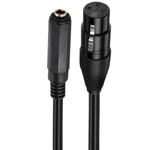 6.35mm Female to XLR Female JUNSUNMAY Speaker Audio Amplifier Connection Cable, Length: 50cm