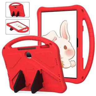 For Honor Pad 9 12.1 2023 EVA Shockproof Tablet Case with Holder(Red)