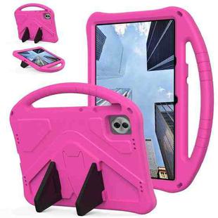 For Honor Pad 10 2025 EVA Shockproof Tablet Case with Holder(Rose Red)