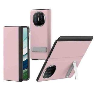 For Huawei Mate X5 All-inclusive Shockproof Phone Case with Holder(Pink)