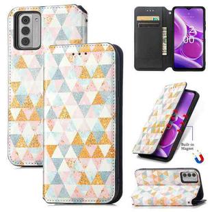 For Nokia G42 CaseNeo Colorful Magnetic Leather Phone Case(Nordic Rhombus)