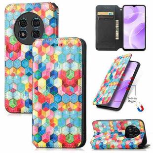 For Ulefone Note 15 CaseNeo Colorful Magnetic Leather Phone Case(Magic Space)
