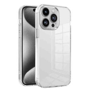 For iPhone 15 Pro Ice Color Clear PC Hybrid TPU Phone Case(White)