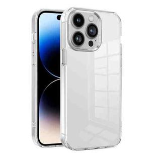 For iPhone 14 Pro Max Ice Color Clear PC Hybrid TPU Phone Case(White)