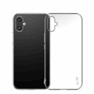 For Samsung Galaxy A05 MOFI Ming Series Ultra-thin TPU Phone Case(Transparent)
