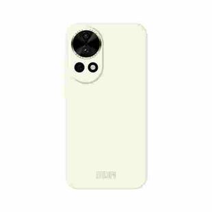 For Huawei Nova 12 MOFI Qin Series Skin Feel All-inclusive PC Phone Case(Beige)