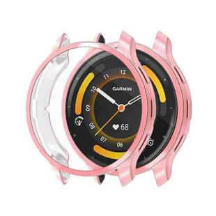 For Garmin Venu 3 ENKAY Hat-Prince Full Coverage Electroplated TPU Watch Case with Screen Protection(Pink)