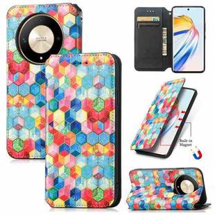 For Honor X9b CaseNeo Colorful Magnetic Leather Phone Case(Magic Space)