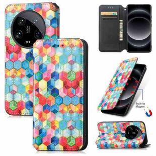 For Xiaomi Redmi A3 CaseNeo Colorful Magnetic Leather Phone Case(Magic Space)