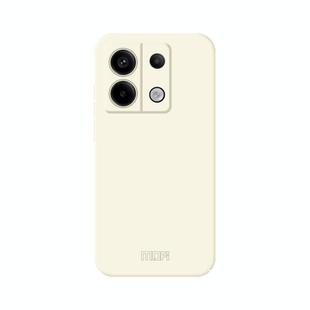 For Xiaomi Redmi Note 13 Pro MOFI Qin Series Skin Feel All-inclusive PC Phone Case(Beige)