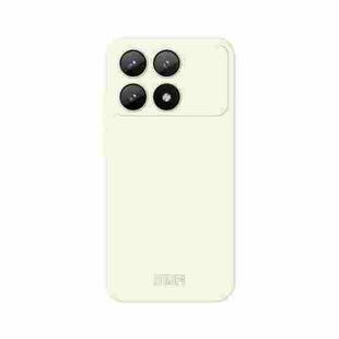 For Xiaomi Redmi K70E MOFI Qin Series Skin Feel All-inclusive PC Phone Case(Beige)