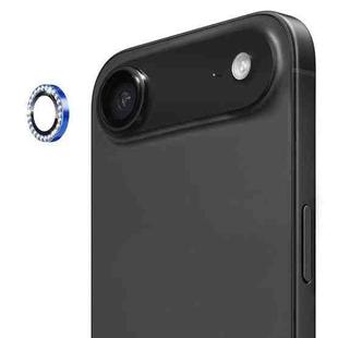 For iPhone 17 Air ENKAY AR Anti-reflection Individual Diamond Ring Camera Lens Glass Full Film(Sea  Blue)
