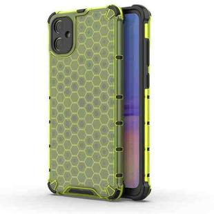 For Samsung Galaxy A05 Shockproof Honeycomb Phone Case(Green)