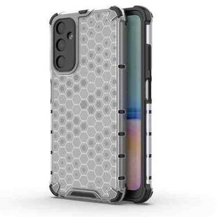 For Samsung Galaxy A05s Shockproof Honeycomb Phone Case(White)