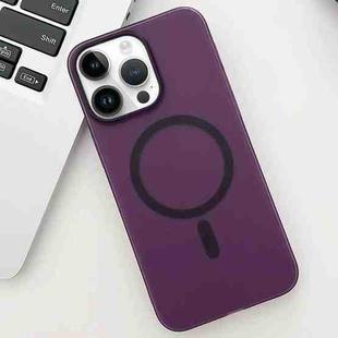 For iPhone 13 Pro Max Ice Fog MagSafe PC Phone Case(Purple)