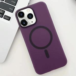 For iPhone 11 Pro Ice Fog MagSafe PC Phone Case(Purple)