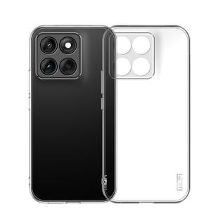 For Motorola Edge 60 Fusion MOFI Ming Series Ultra-thin TPU Phone Case(Transparent)