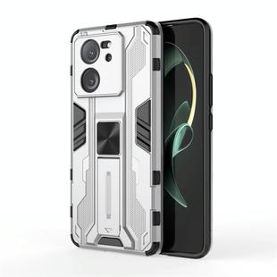 For Xiaomi 13T Supersonic Armor PC Hybrid TPU Phone Case(Silver)