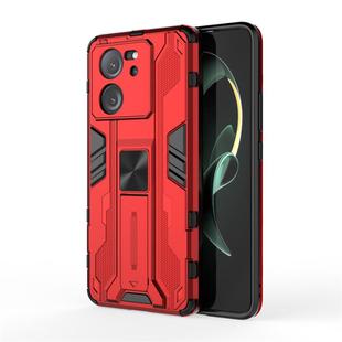 For Xiaomi 13T Pro Supersonic Armor PC Hybrid TPU Phone Case(Red)