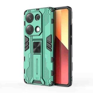 For  Redmi Note 13 Pro 4G Supersonic Armor PC Hybrid TPU Phone Case(Green)