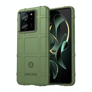 For Xiaomi 13T Pro Full Coverage Shockproof TPU Phone Case(Army Green)