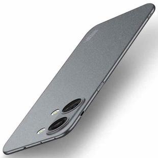 For OnePlus Ace 2V / Nord 3 MOFI Fandun Series Frosted PC Ultra-thin All-inclusive Phone Case(Gray)