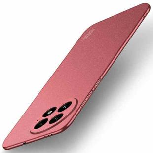 For OnePlus 13 MOFI Fandun Series Frosted PC Ultra-thin All-inclusive Phone Case(Red)