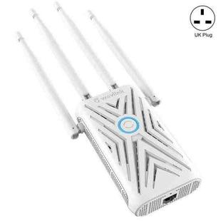 WAVLINK WN579A3 Home WiFi Extender 1200Mbps 2.4GHz / 5GHz Dual Band AP Wireless Router, Plug:UK Plug