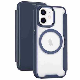 For iPhone 11 MagSafe RFID Blocking Adsorption Flip Leather Phone Case(Purple)