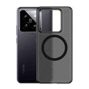 For Xiaomi 14 Pro MagSafe Frosted PP Shockproof Phone Case(Grey)