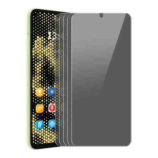 For Samsung Galaxy A07 4G 5pcs ENKAY Hat-Prince 28 Degree Anti-peeping Privacy Tempered Glass Film