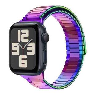 For Apple Watch SE 2023 40mm Bamboo Magnetic Stainless Steel Metal Watch Strap(Color)