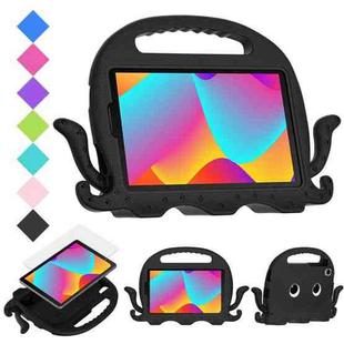 For TCL Tab 8 LE / WiFi 2023 Octopus Style EVA Hybrid PC Shockproof Tablet Case with Strap(Black)