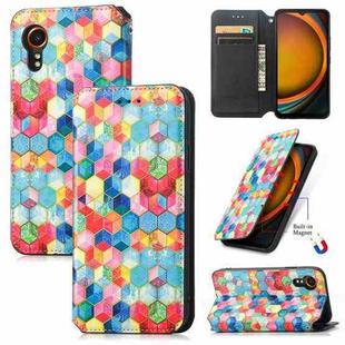 For Samsung Galaxy Xcover 7 CaseNeo Colorful Magnetic Leather Phone Case(Magic Space)