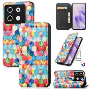 For Infinix Zero 30 5G CaseNeo Colorful Magnetic Leather Phone Case(Magic Space)