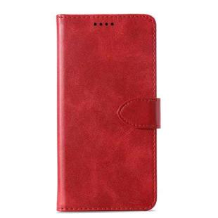 Calf Texture Horizontal Flip Leather Case for Motorola Moto G7 Play （US version）, with Holder & Card Slots & Wallet(Red)