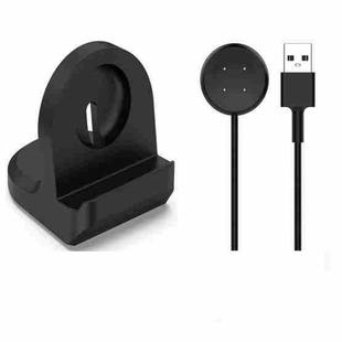 For Google Pixel Watch 2 Smart Watch Silicone Charging Bracket with Charger(Black)