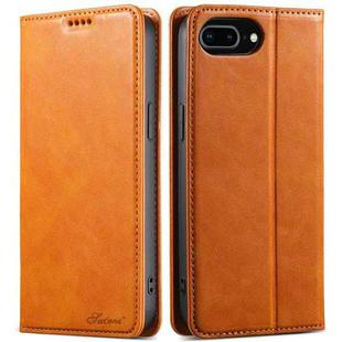 For iPhone 7 Plus / 8 Plus Suteni J02 Oil Wax Wallet Leather Phone Case(Khaki)