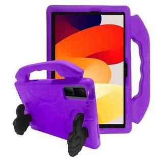 For Xiaomi Redmi Pad SE 11 Thumb Bracket EVA Shockproof Tablet Case(Purple)