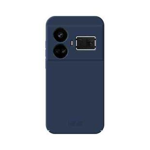 For Realme GT5 MOFI Qin Series Skin Feel All-inclusive PC Phone Case(Blue)