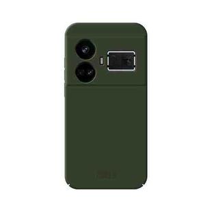 For Realme GT5 MOFI Qin Series Skin Feel All-inclusive PC Phone Case(Green)