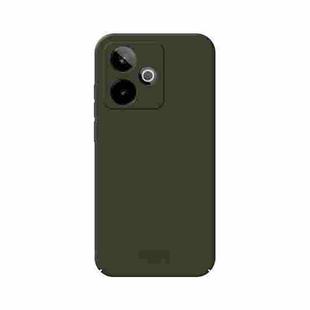 For Realme GT 7 Global MOFI Qin Series Skin Feel All-inclusive PC Phone Case(Green)